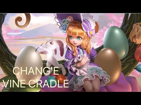 TRY NEW CHANG’E EPIC SKIN VINE CRADLE | SOLO RANKED | MOBILE LEGENDS
