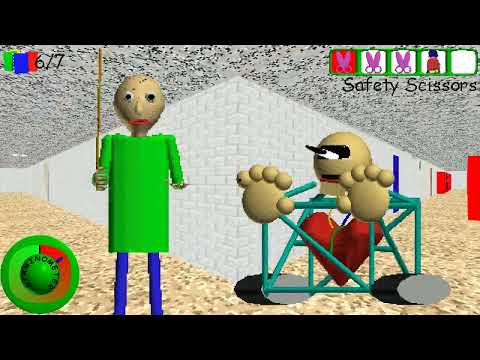 BBCR But You're Invisible For Everyone - Baldi's basics classic remastered mod