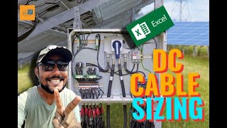 DC cable Sizing using Excel