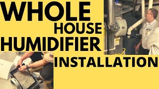 Aprilaire BYPASS HUMIDIFIER INSTALLATION: Whole House Humidifier Installation