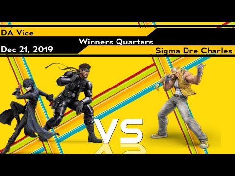 [Smash Ultimate] XenoArcadian 2019 Q4 (W.Quarters) - DA Vice vs Sigma Dre Charles