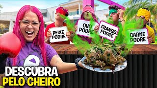 DESCUBRA A COMIDA PELO CHEIRO *Errou leva tapa !