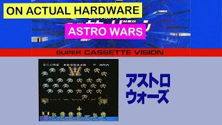 On Actual Hardware: Astro Wars on the Super Cassette Vision