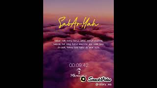 Download lagu Story Wa Keren 30 Detik ( Sabar ya..) || Versi Snack Video mp3 Download lagu Story Wa Keren 30 Detik ( Sabar ya..) || Versi Snack Video mp3