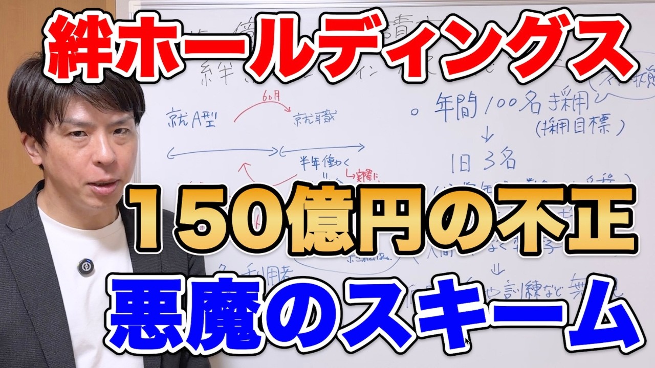 【150億円不正請求の闇】絆ホールディングスは何をしたのか