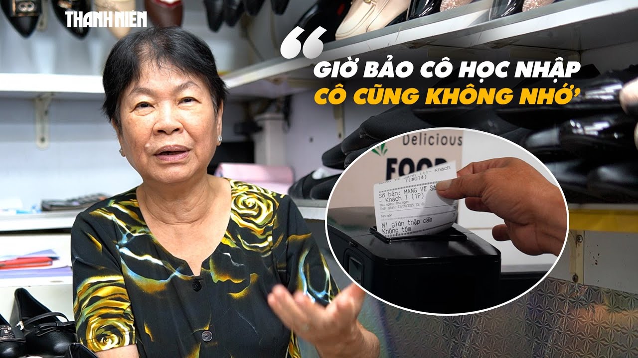 Bỏ thuế khoán, U.80 bắt đầu học dùng máy tính tiền, xuất hóa đơn