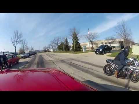 Alpha 9 GT-R vs stretched CBR 1000 - 20 roll