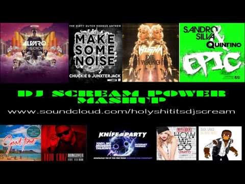 Kesha Vs. Alvaro Vs. Chuckie - Make The Crowd Die Young (Dj Scream Power 10x Mashup)