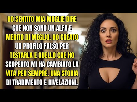 Ho Creato Un Profilo Falso Per Testare Mia Moglie. La Sua Risposta Mi Ha DISTRUTTO (Vendetta Epica)