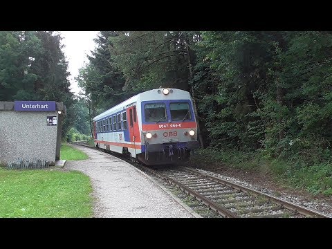 Lokalbahn Wels - Almtalbahn | Unterwegs mit der ÖBB Rh 5047 | Nebenbahn Feeling pur!