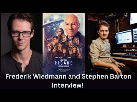 Stephen Barton and Frederik Wiedmann Interview! #startrek #startrekpicard #composer
