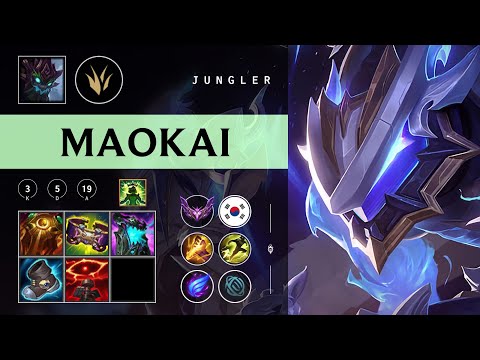 Maokai Jungle vs Shaco - KR Master Patch 26.01