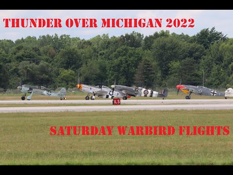 Thunder over Michigan 2022 Saturday Warbirds
