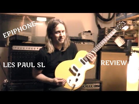 GUITAR BEASTS Episode 2: EPIPHONE Les Paul SL, review and sound samples, Gibson Melody Maker clone