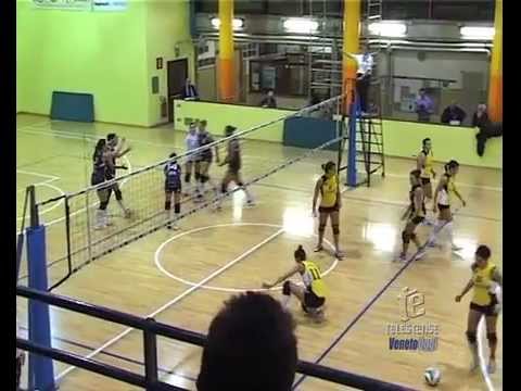 Volley serie B2 Libera Fruvit Occhiobello-Fratte S-Giustina servizio di telestense