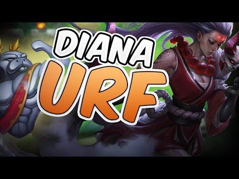 URF 2017 DIANA - Ultra Rapid Fire 2017 Diana - League of Legends