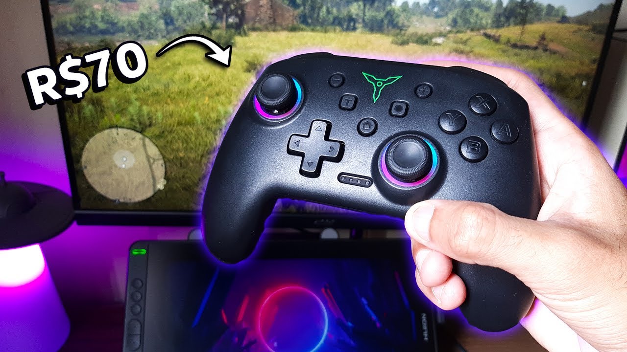 O MELHOR CONTROLE BARATO PARA JOGAR no PC, SWITCH, ANDROID e IOS - DinoFire | DataFrog