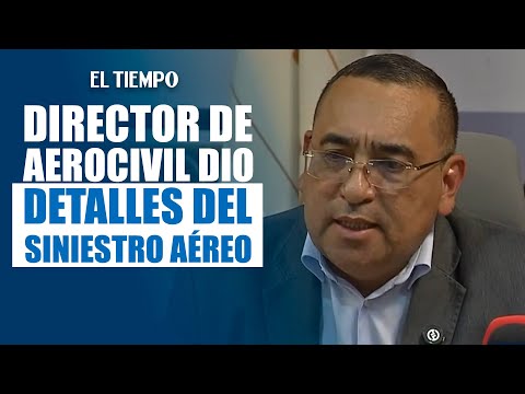 Director de la Aerocivil entregó informe sobre búsqueda de avioneta de Satena | EL TIEMPO