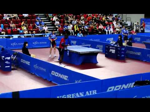 2010 8 13 Koreaopen SALIFOU Abdel Kader  vs   SEO Hyun Deok 5set