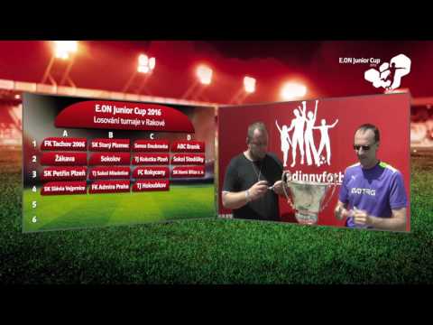Losování E.ON Junior Cup 2016 - Raková