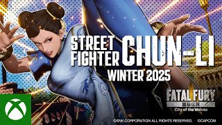 FATAL FURY: CotW × STREET FIGHTER｜Chun-Li Trailer