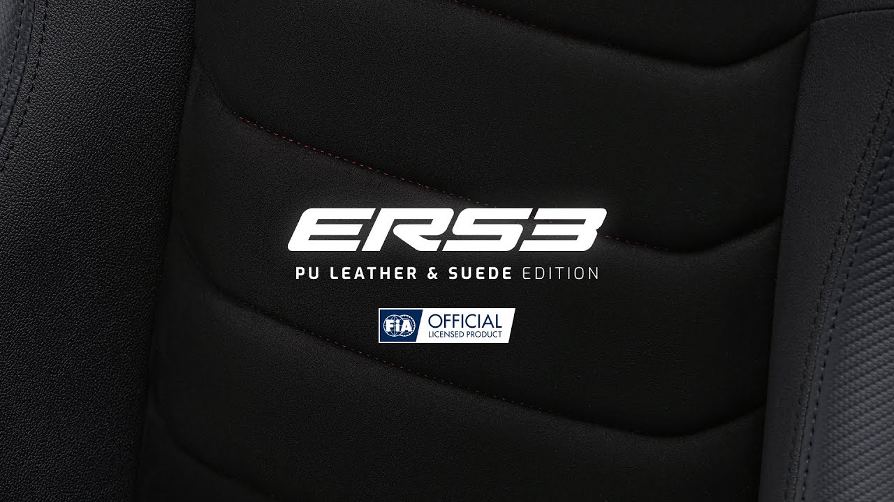 Introducing the Next Level Racing ERS3 Elite Reclining Seat- PU Leather & Suede Edition
