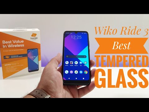 Wiko Ride 3 - Tempered Glass Screen Protector from Americase.  (Amazon)