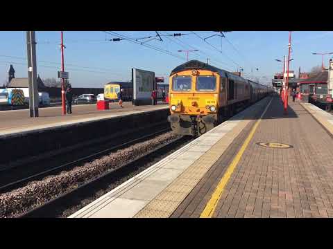 Trains At Wigan northwestern