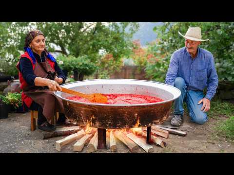 Recipe for Rustic Pizza with Homemade Pasta On A Fluffy Dough! Healthy and Delicious