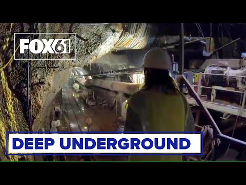A look deep inside the MDC Tunnel Project in Hartford, CT