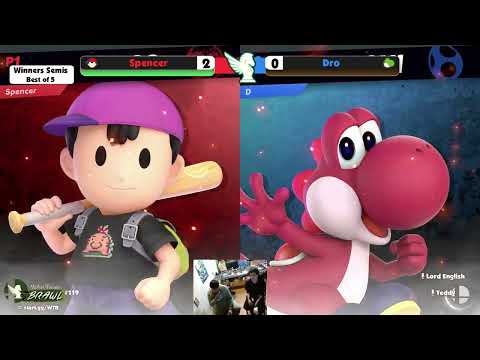 Spencer (Ness) vs DRO (Yoshi) - West Towne Brawl 119 Winners Semis