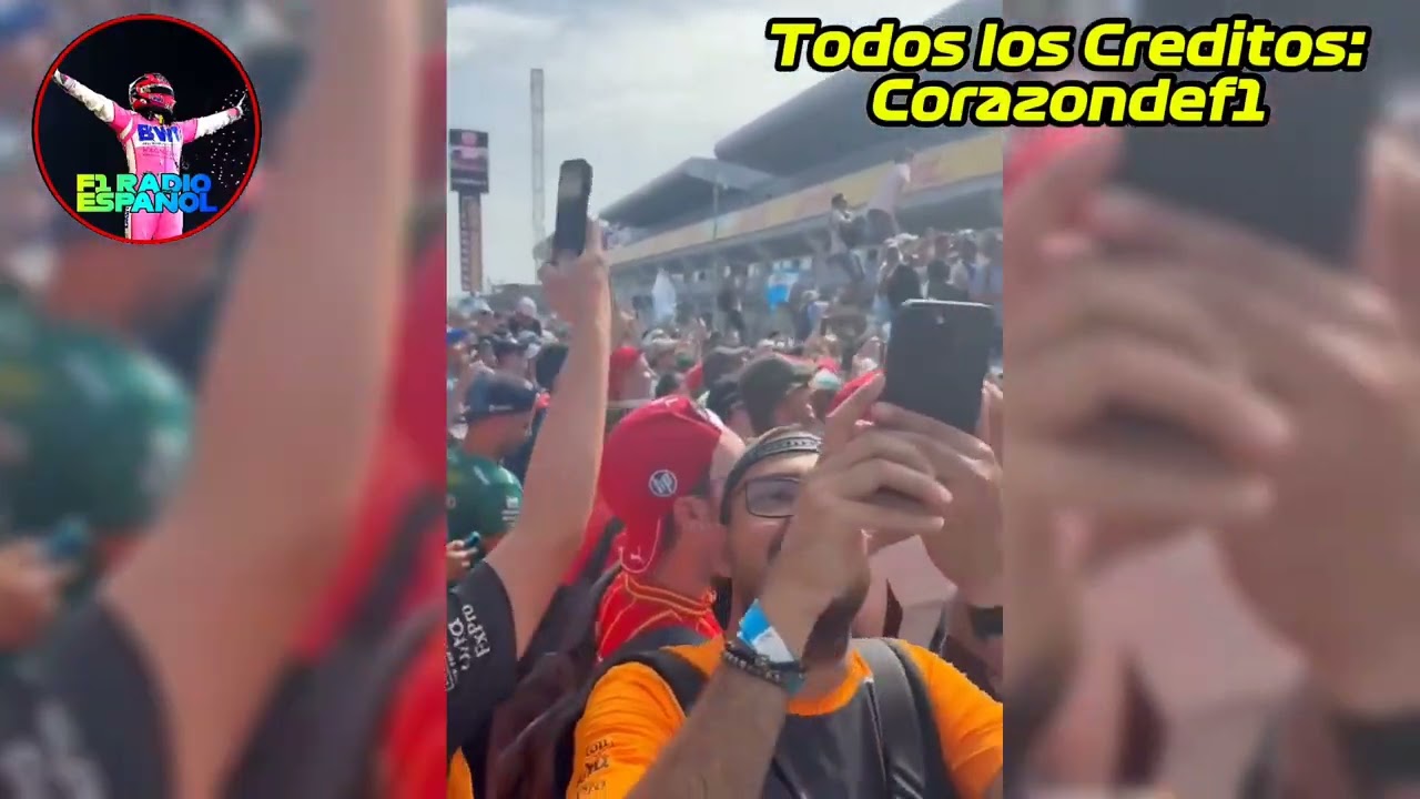 Total Support! The Argentine Fans Outside Franco Colapinto's Box. F1 Radio