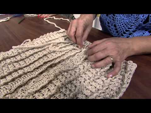 Mulher.com 12/03/2013 Luciana Panza - Blusa regata em croche parte 2