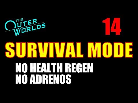 Outer Worlds Survival Mode Walkthrough, NO HEALTH REGEN, NO ADRENOS - Part 14, Fire Drill