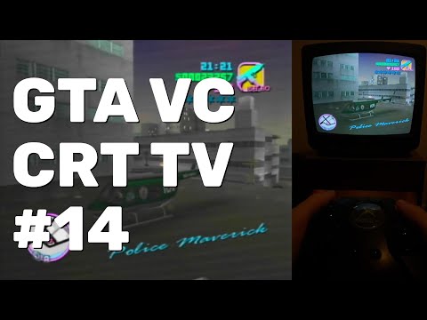 Grand Theft Auto: Vice City Walkthrough Part 14 (OG Xbox CRT TV)