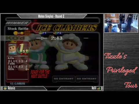 Tizzle's Priviliged Tour (Singles) - Adonis (Ice Climbers) Vs. Velli (Falco)