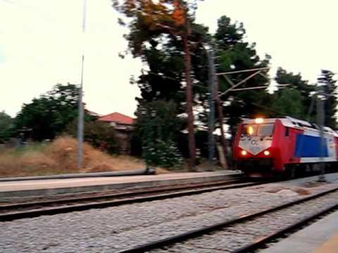 OSE IC 59 Adtranz 220 035 R.S. Dekeleia - 18.05.2016