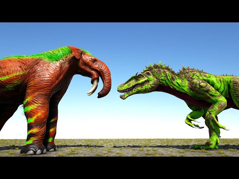 Deinotherium vs Ark Dinos and more