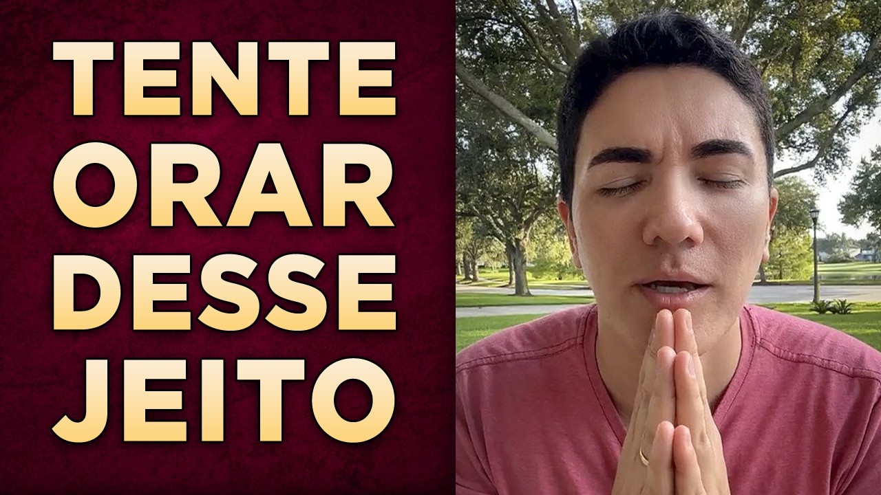 A ORAÇÃO QUE TRAZ RESPOSTA DE DEUS - Me Fale o que Aconteceu