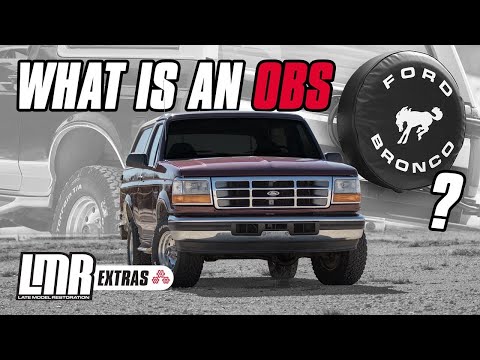 What is a 1992-1996 OBS Ford Bronco? | History & Specs