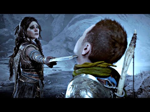God of War 5 Ragnarok - Atreus Asks Freya For Help & Atreus Gameplay (4K 60FPS) PS5