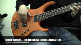 Video thumbnail for 【試奏動画】mtd KA4 RW The Kingston Artist Bass エレキベース by chuyaonline
