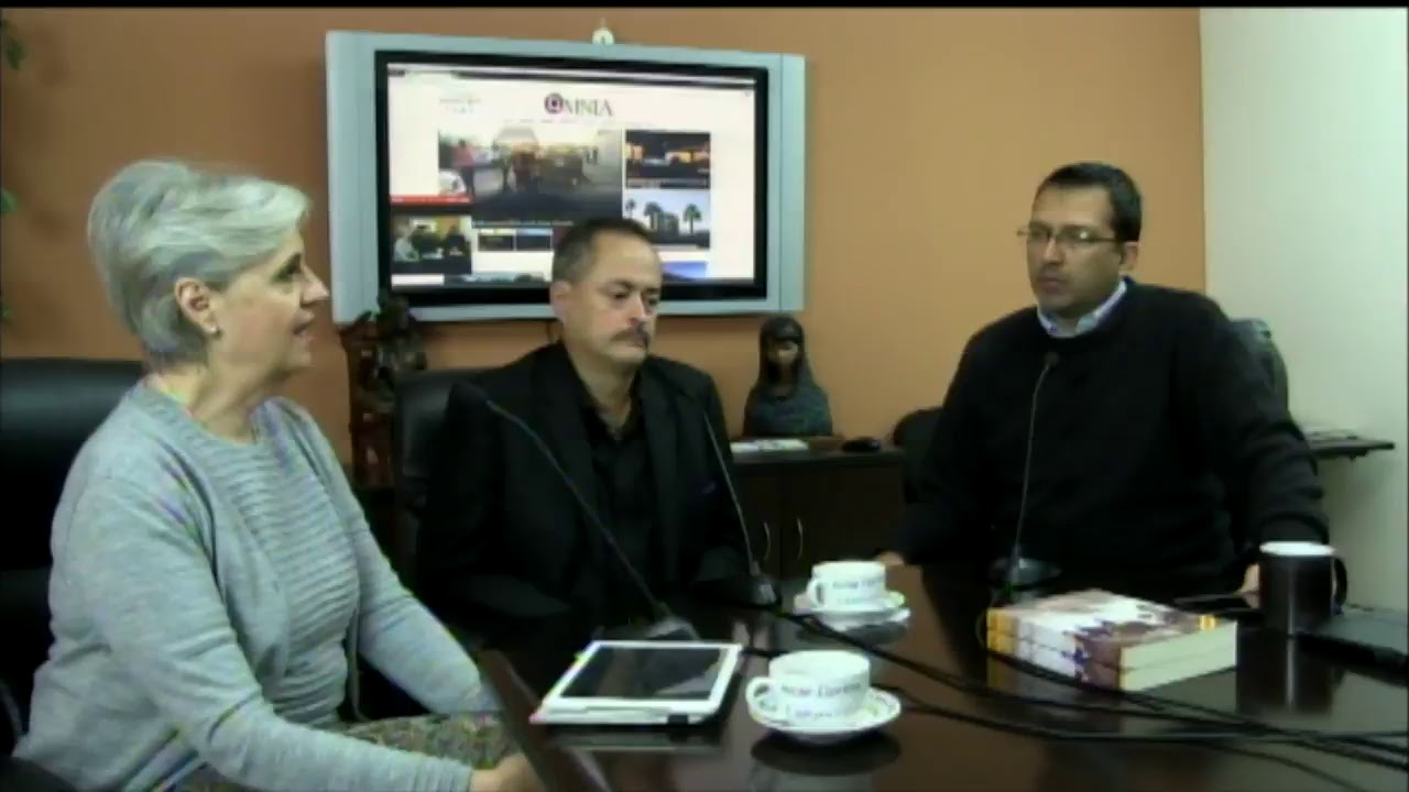 Charla con Concepción Landa, secretaria de Cultura y Enrique Servín, jefe de Desarrollo Cultural