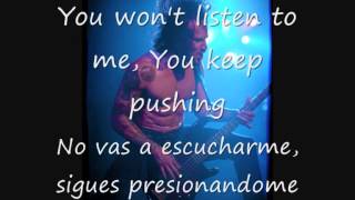 Egypt Central - Blame Lyrics (subtítulos español)