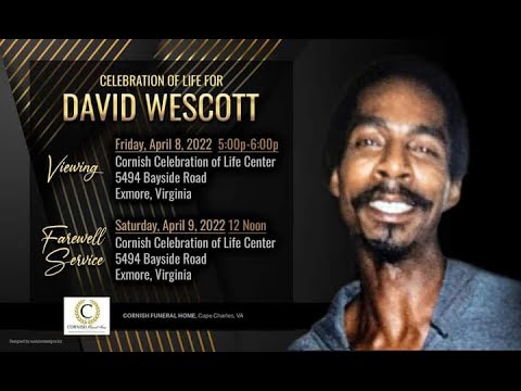 Homecoming Service For David Wescott