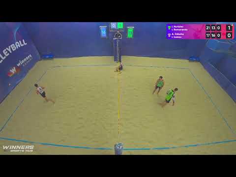 21:00 I.Horiaiev / I.Romanenko - A.Zabuha / I.Ivanov | Winners Beach Volleyball