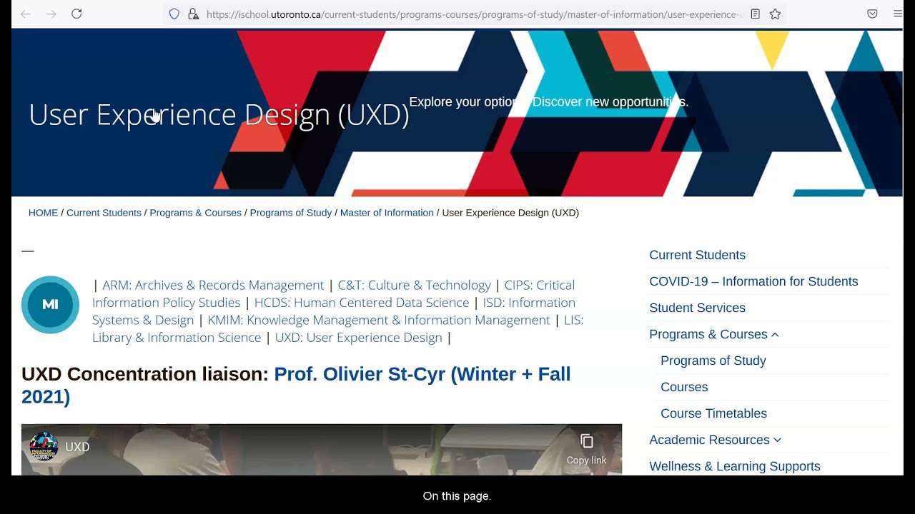 How to find your program and concentration pathway requirements