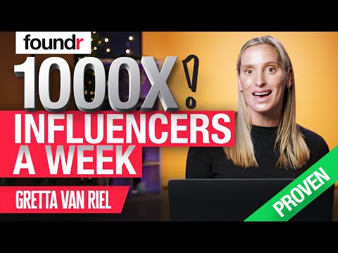 How to Work with 1000 Ecommerce Influencers a Week | Gretta Van Riel's Shopify Tips