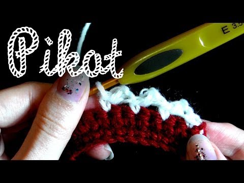 Pikot Linkshänder Häkelanleitung