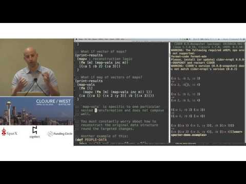 Specter  Powerful and Simple Data Structure Manipulation - Nathan Marz